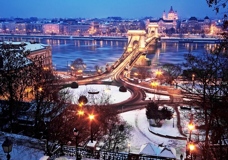 Budapeste à noite (Foto: shutterstock.com)