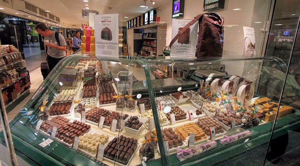 Loja de chocolates Godiva (Foto: shuttesrtock.com)