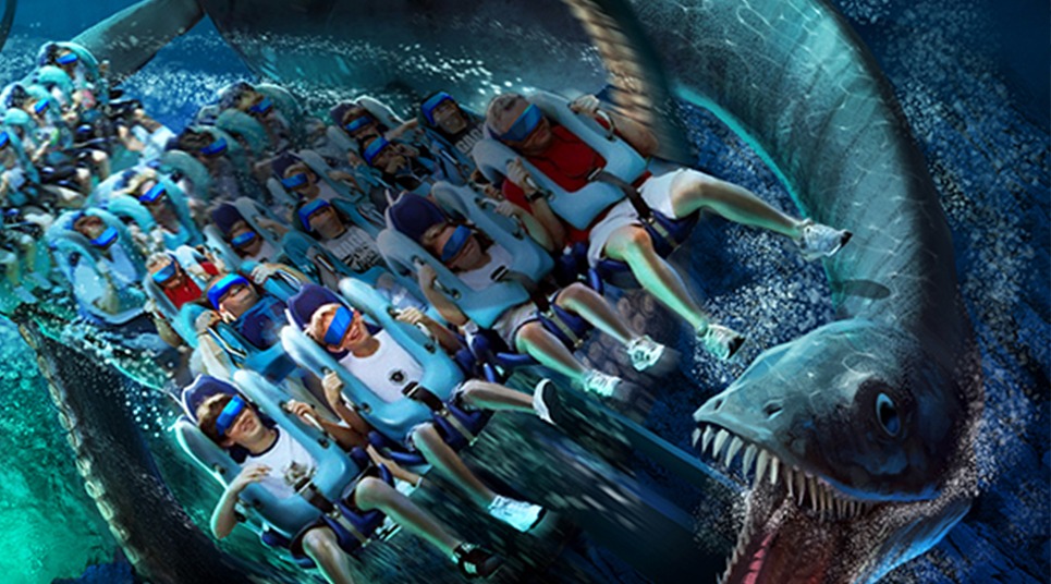 Montanha Russa Kraken Do Seaworld Ganha Realidade Virtual Viajar