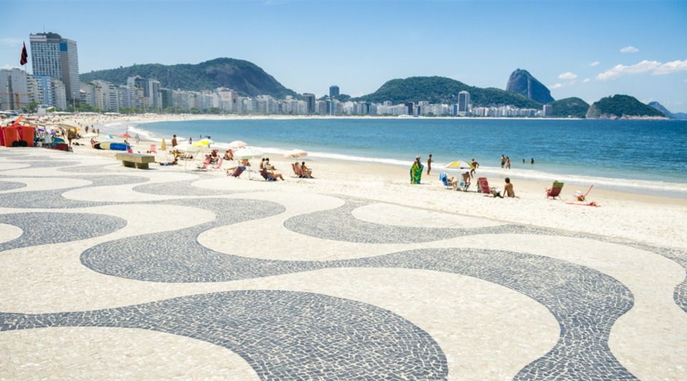 Praia de Copacabana (Foto: Alexandre Macieira/ Riotur)