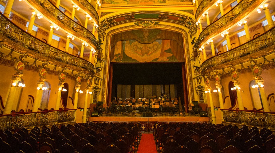 Área interna do Teatro Amazonas (Foto: Embratur)