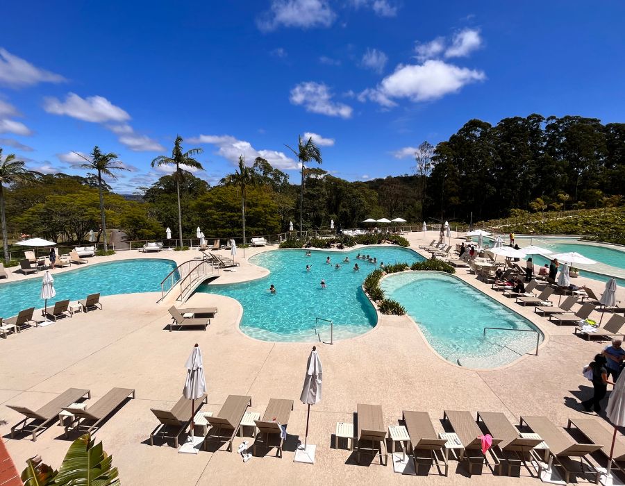 Novo parque aquático hotel Villa Rossa para curtir com a família