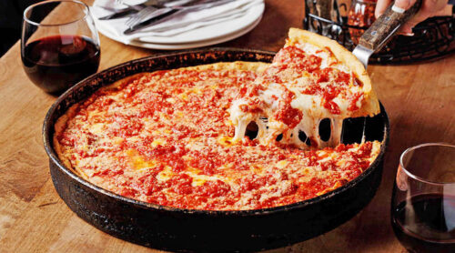 Deep-dish pizza: saborosa tradição culinária em Chicago