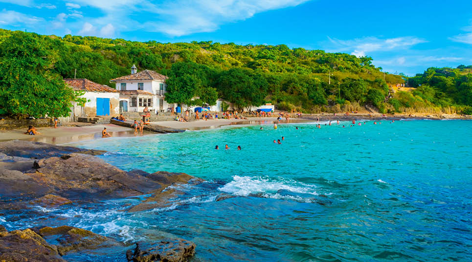 Praia Azeda, em Búzios