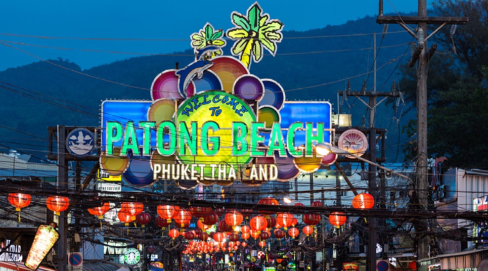 Patong Beach, na Tailândia 