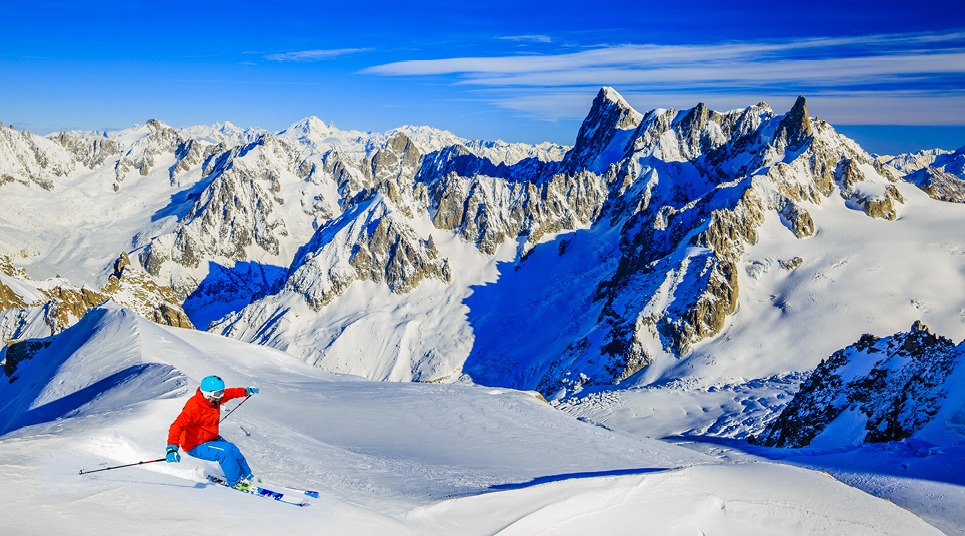 Esqui nos Alpes Franceses