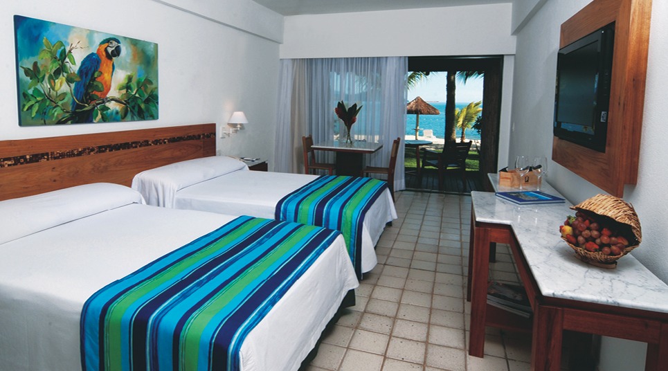 As acomodações são bem espaçosas Beach Room