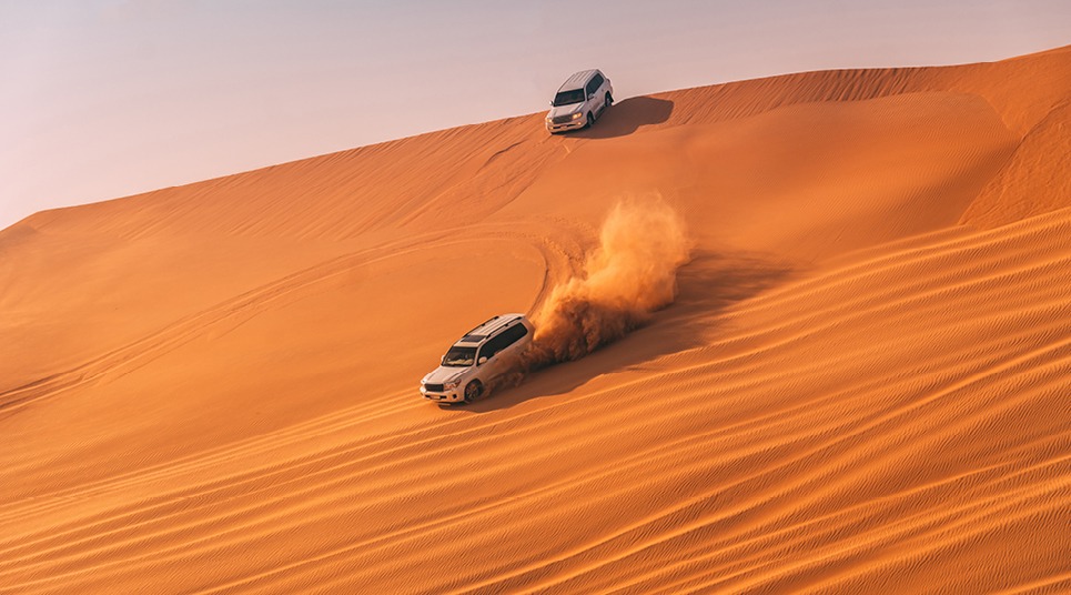 Safari no deserto de Dubai
