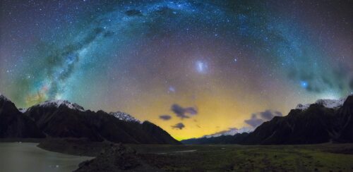 Estrelas na Nova Zelândia