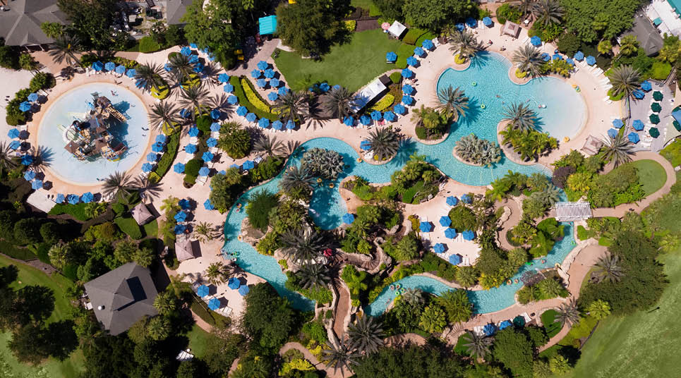 Parque aquático do Reunion Resort