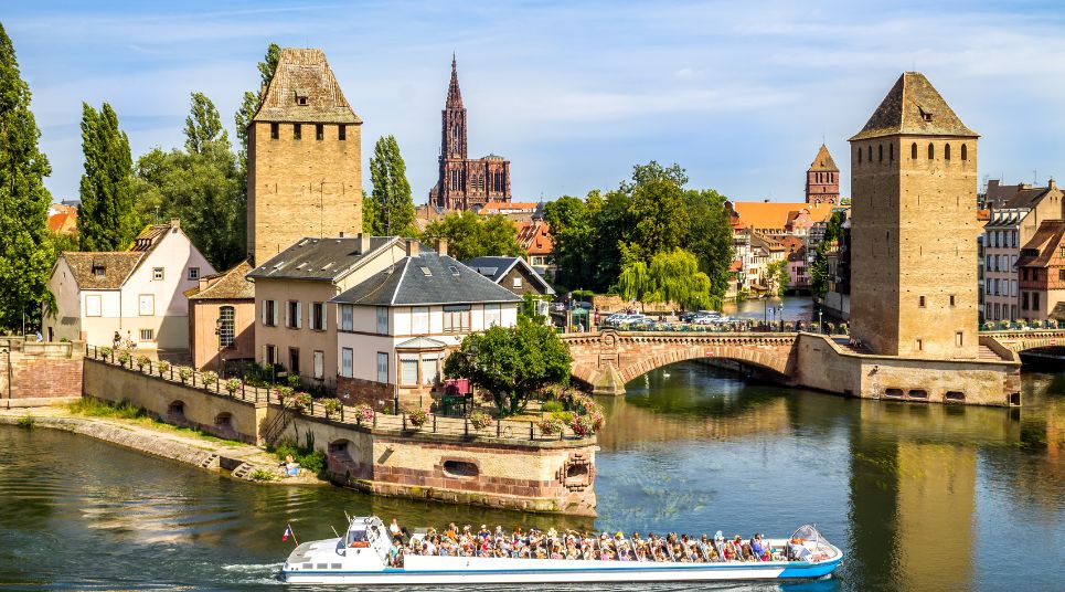 Estrasburgo possui uma arquitetura alemã com alma francesa