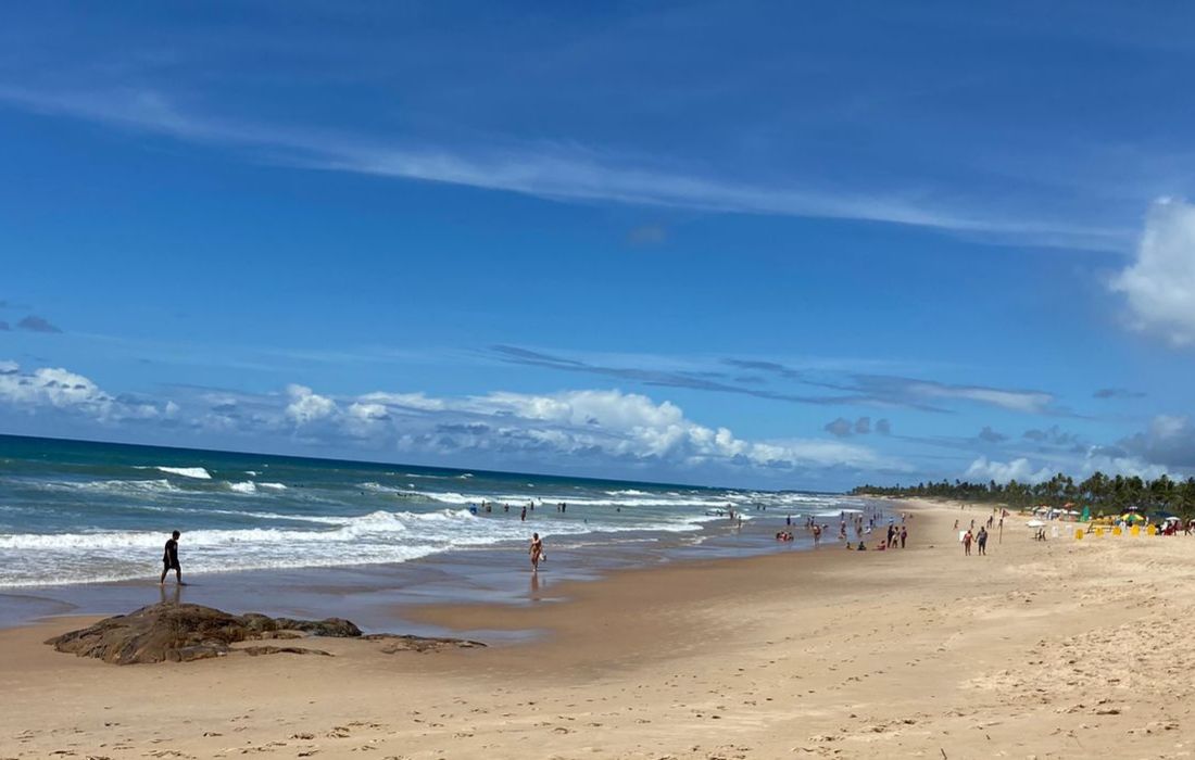 Praia das Solturas em Costa do Sauípe