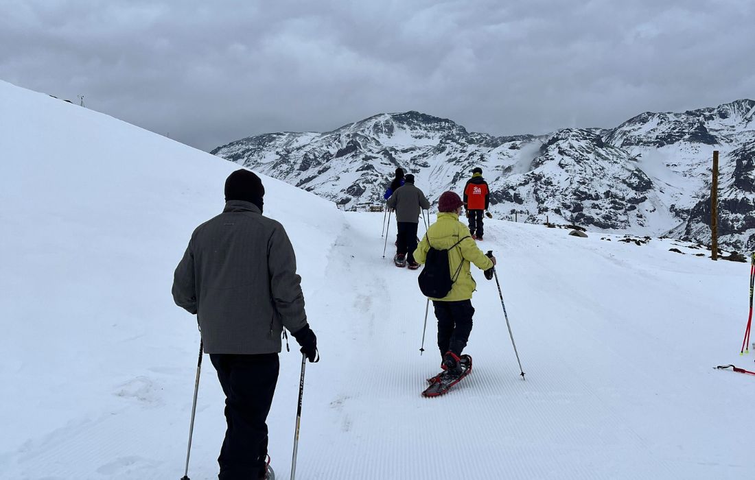 Caminhada no Valle Nevado
