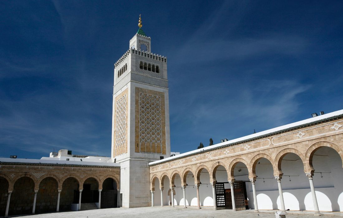 Grande Mesquita de Zitouna em Túnis