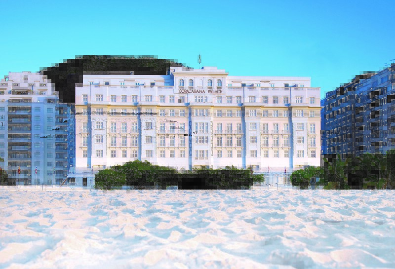 Fachada do Copacabana Palace