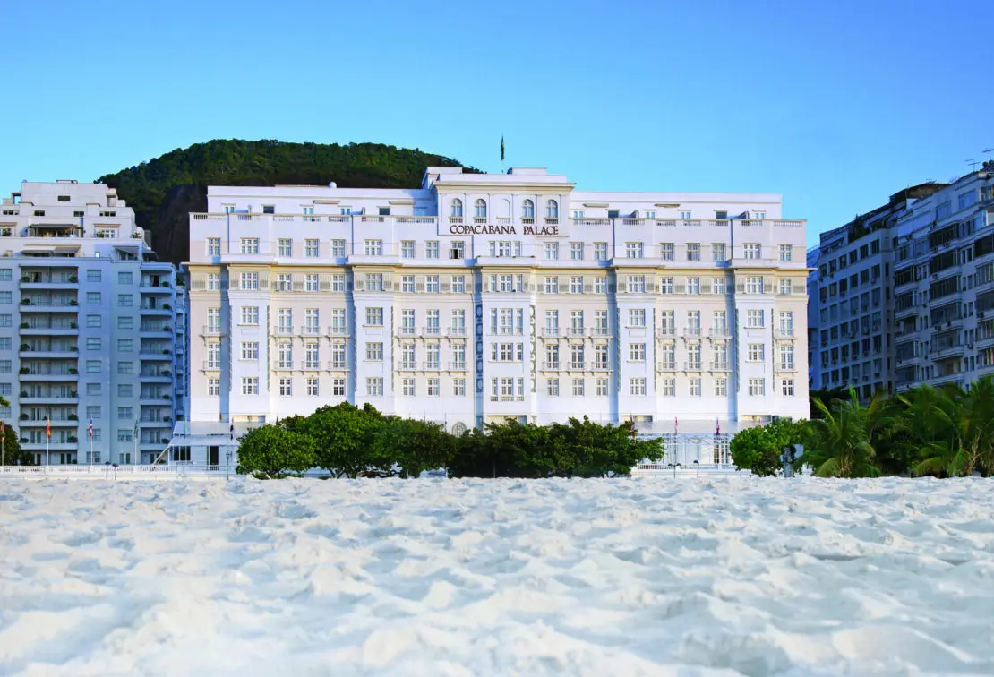Fachada do Copacabana Palace