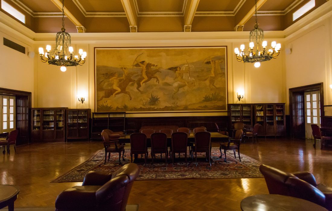 Biblioteca do Getúlio Vargas no Grande Hotel Termas de Araxá