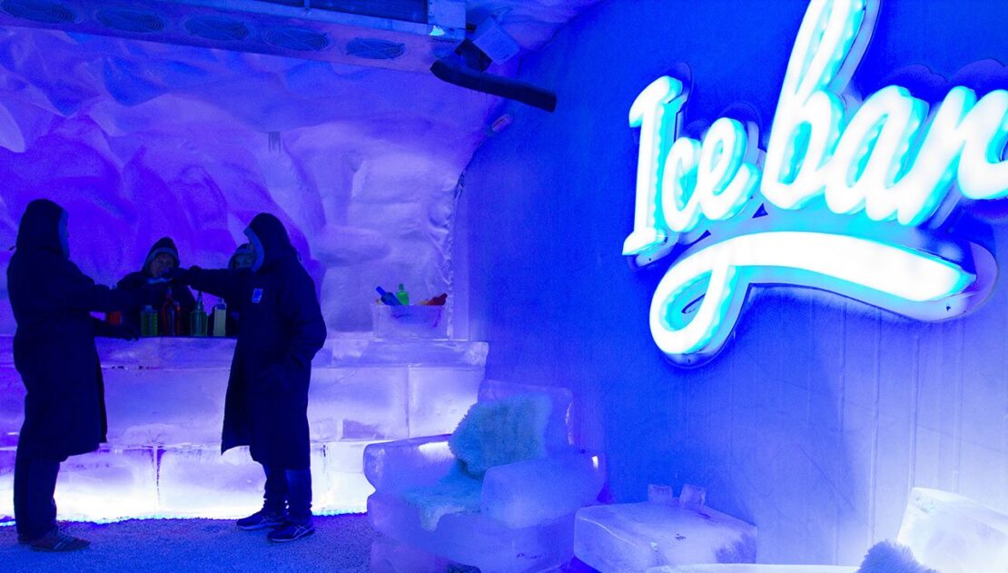 O Bar de Gelo é o mais gelado da América Latina (foto: divulgação)