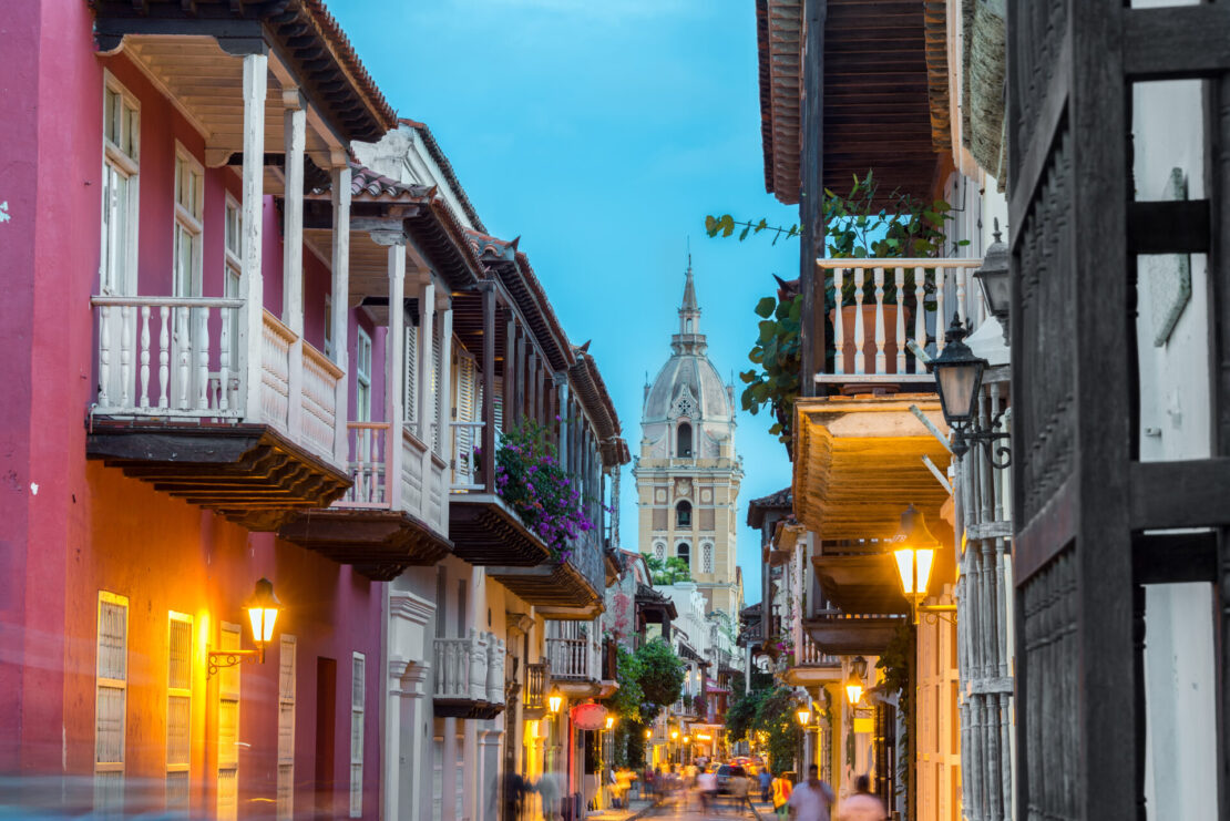 Cartagena, Colômbia um dos melores destinos para 2024 (shutterstock)