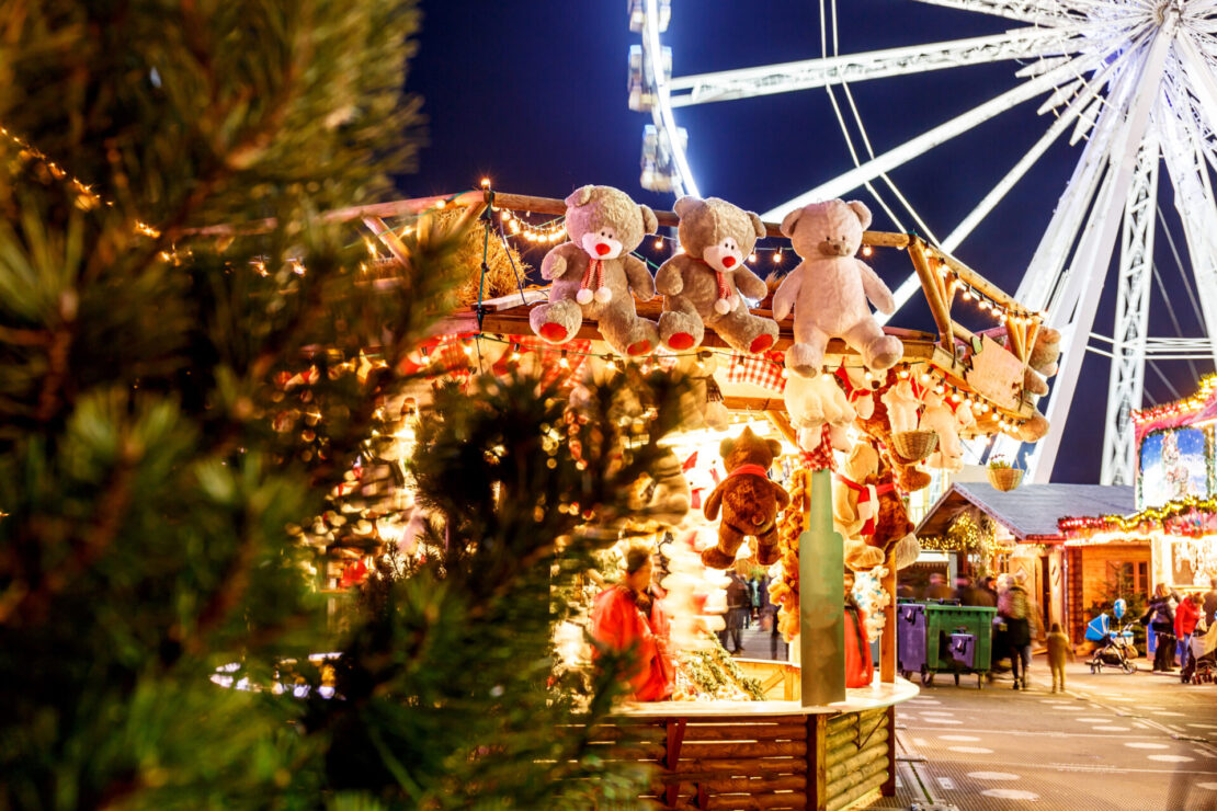 O Hyde Park Winter Wonderland abriu em novembro e vai até 02 de janeiro (shutterstuck)