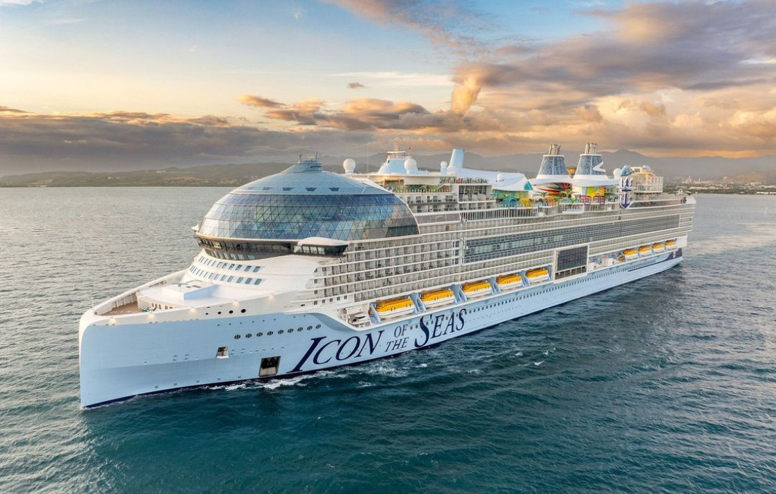 Icon of the Seas é o mais novo navio da Royal Caribbean