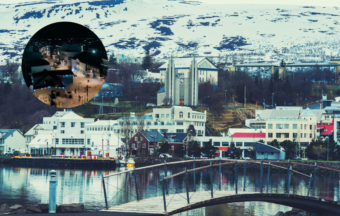 Akureyri é a segunda maior cidade da Islândia (shutterstock)