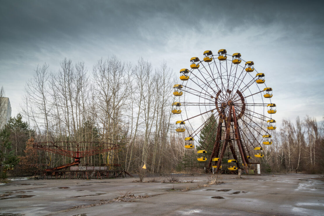 Pripyat é uma cidade situada na Ucrânia (shutterstock)