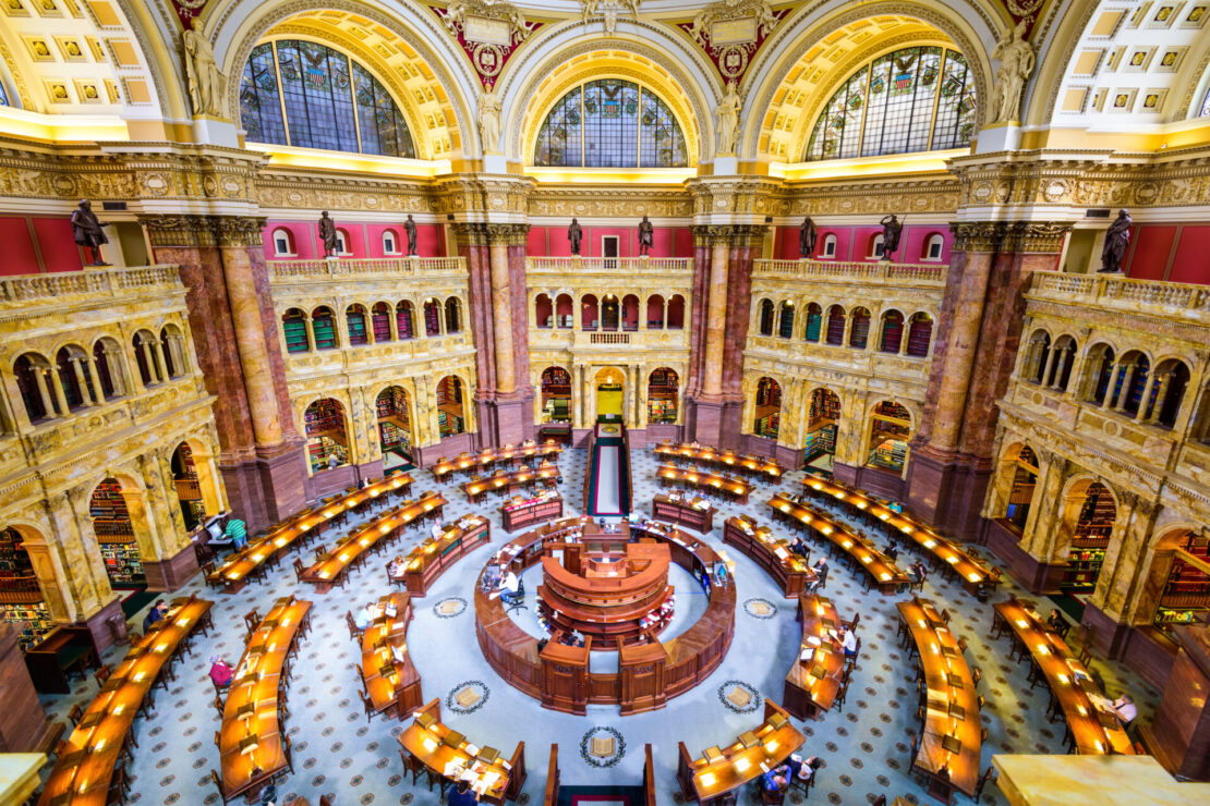 Biblioteca do Congresso, Washington, D.C. (shutterstock)