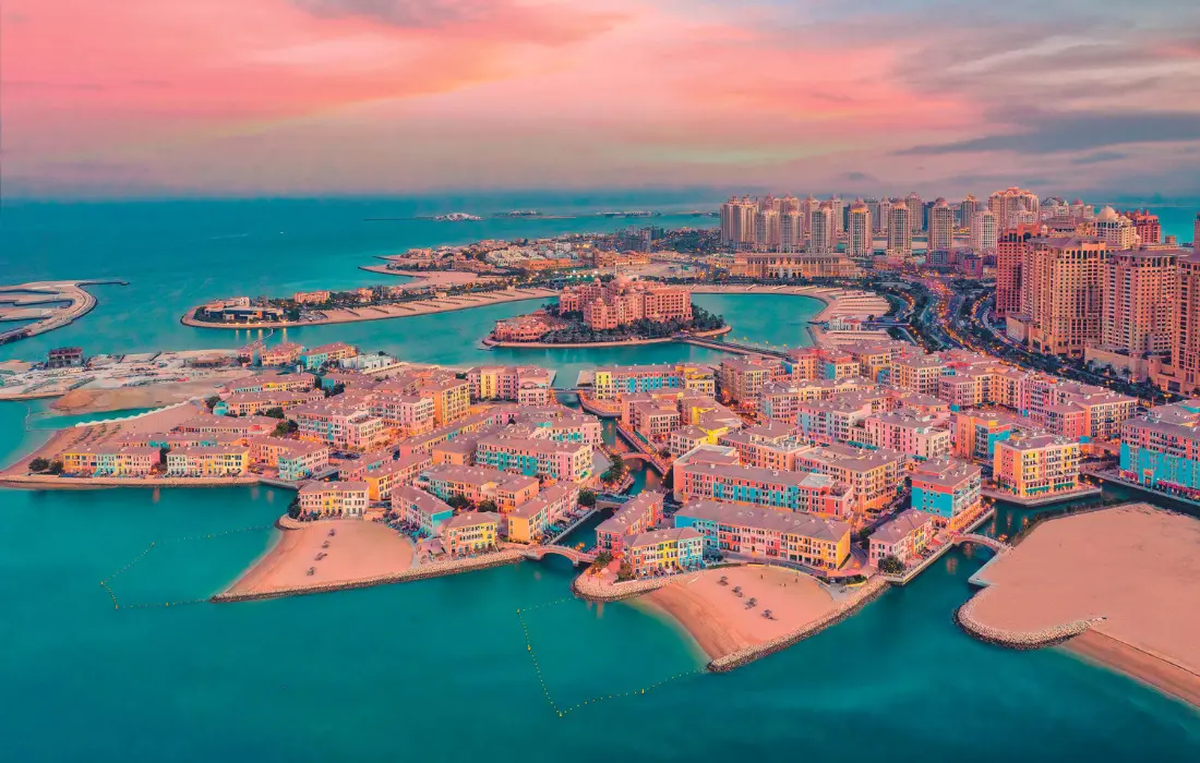 The Pearl. (Foto: divulgação Qatar Tourism)