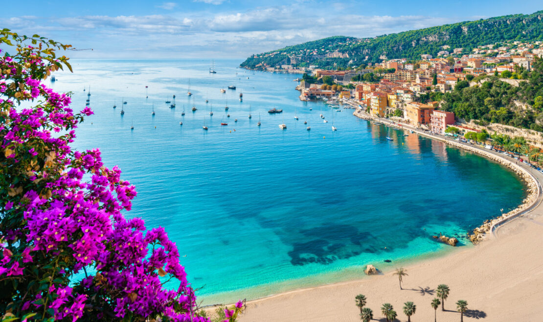 Riviera Francesa, também é conhecida como Côte d'Azur (shutterstock)
