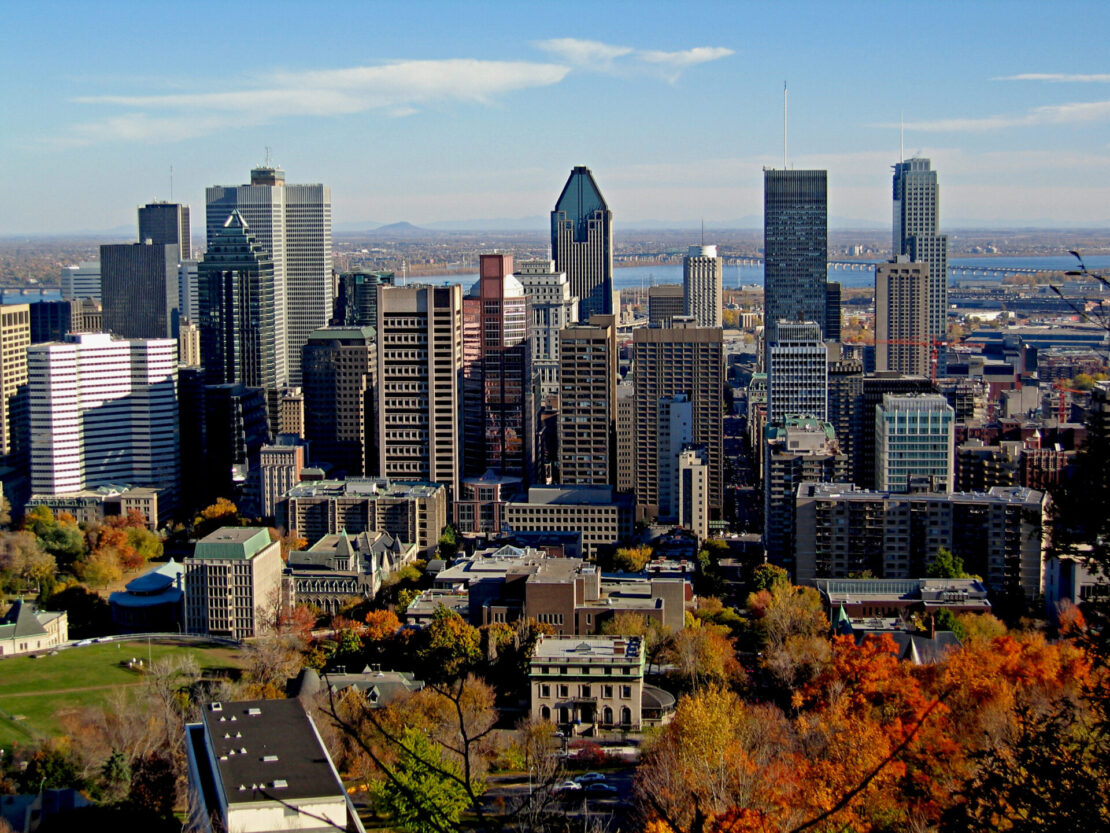 Montreal, no Canadá, é uma cidade com cultura francesa (shutterstock) 