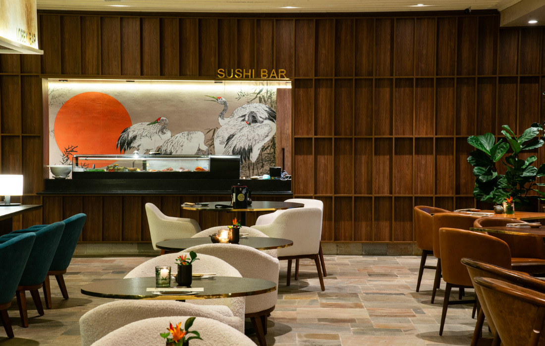 Sushi Bar é o restaurante mais recente do Casa Grande Hotel