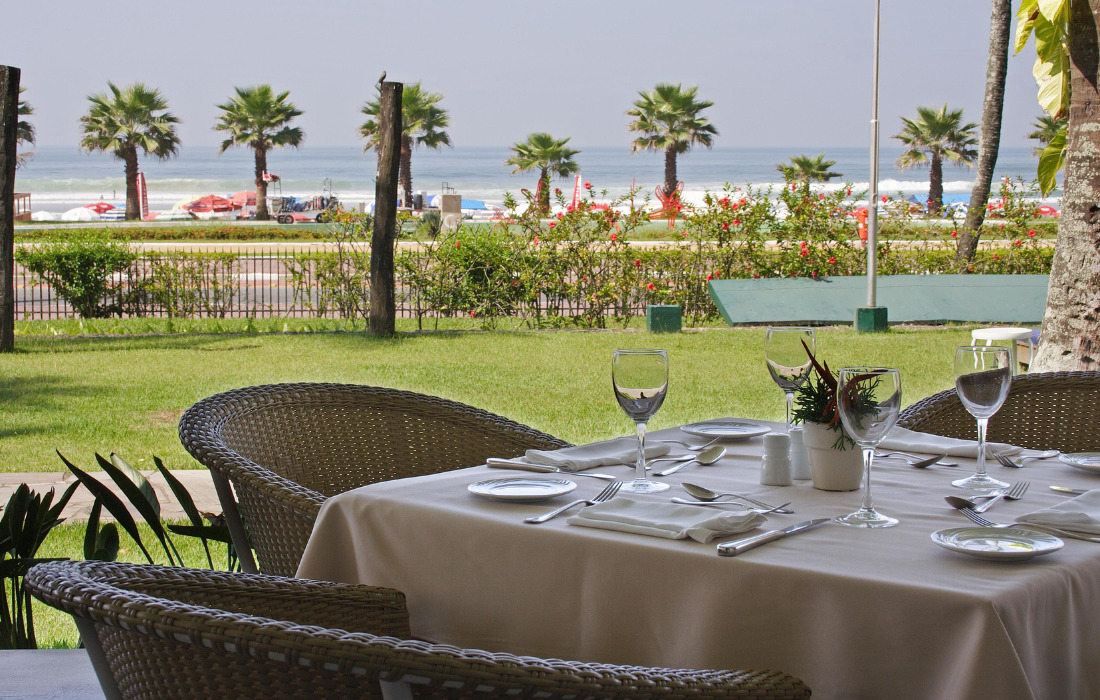 Atlântico Frutos do Mar é um dos restaurantes de especialidade do Casa Grande Hotel