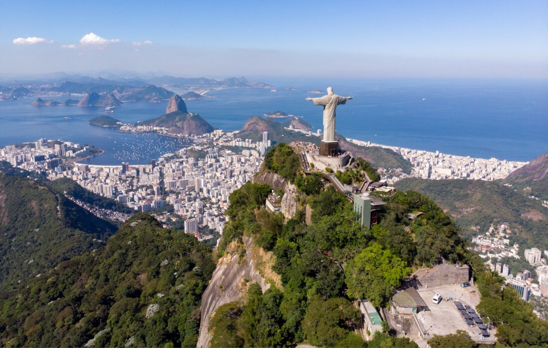 Rio de Janeiro é um dos destinos brasileiros com voo de até duas horas.