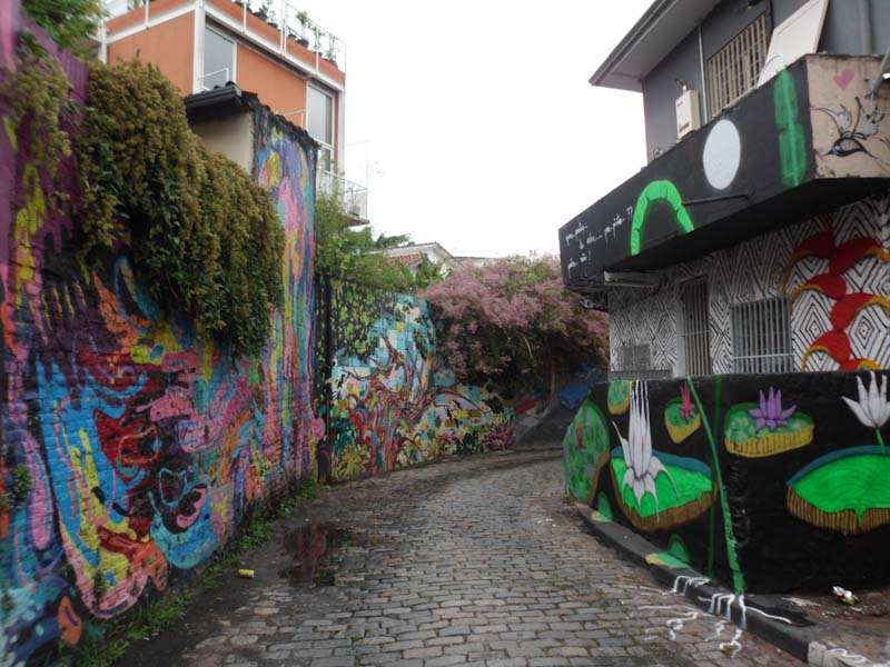 Lugares românticos em São Paulo: Beco do Batman