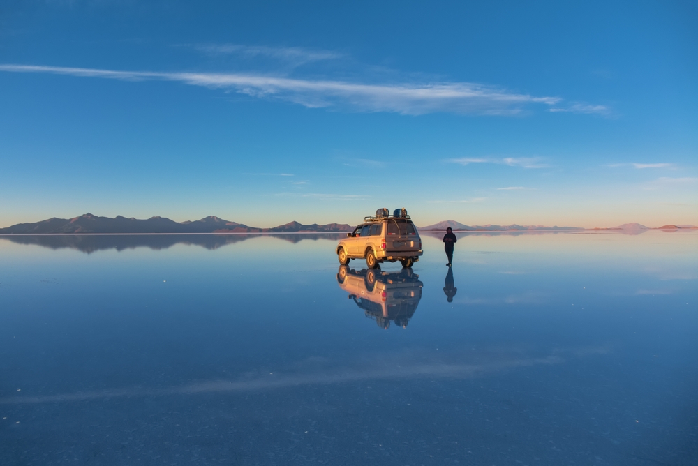 Salar de Uyuni na Bolívia