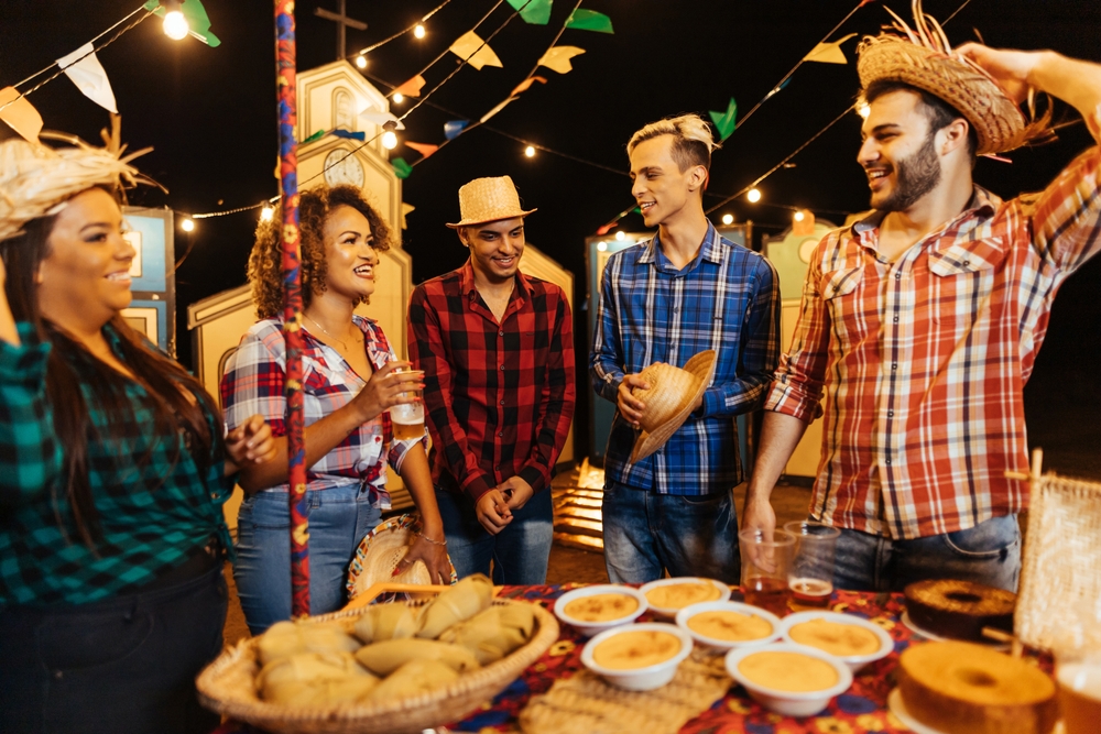 Gastronomia típica nas festas juninas