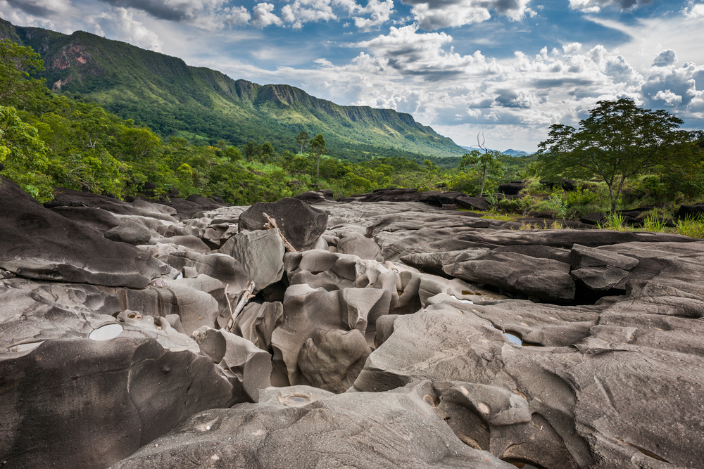 Vale da Lua na Chapada dos Veadeiros