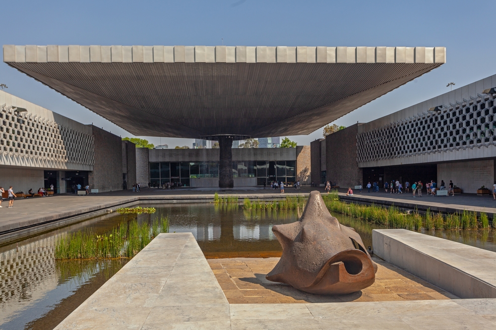 Museu Nacional de Antropologia na Cidade do México