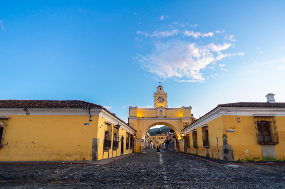 Arco de Santa Catarina na Antiga Guatemala