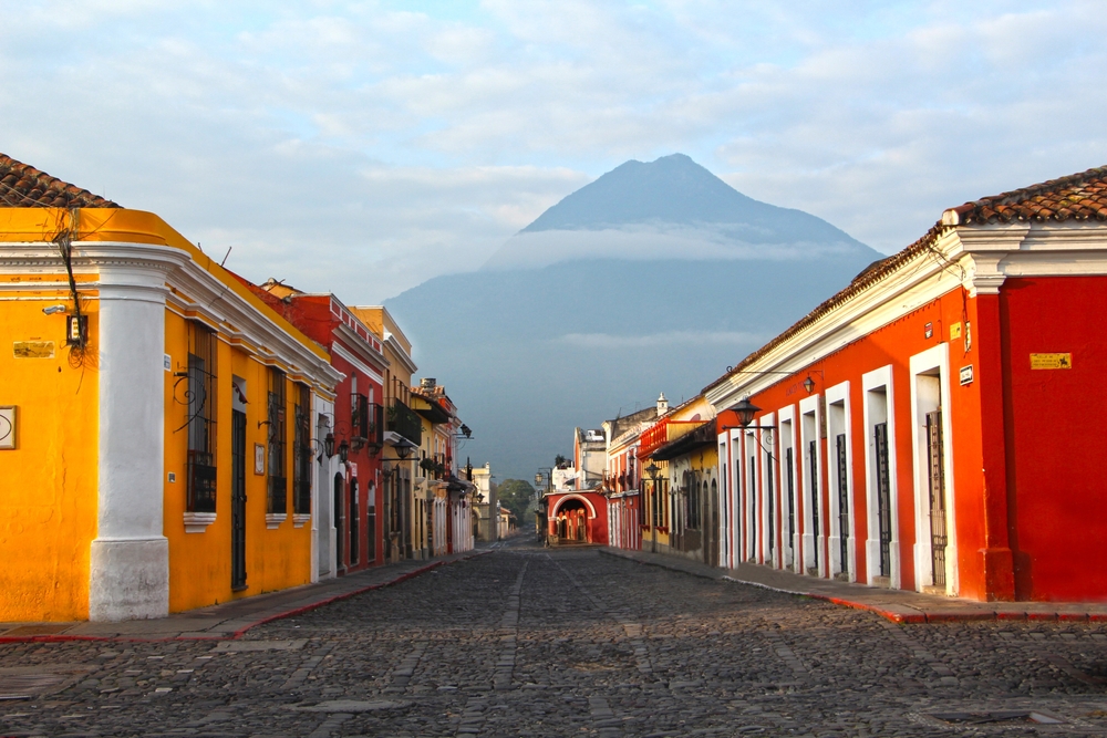Rua da Antiga Guatemala