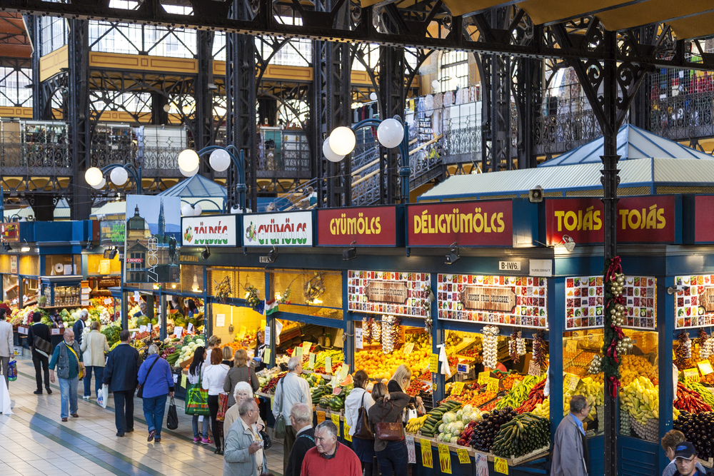 Mercado Central em Budapeste