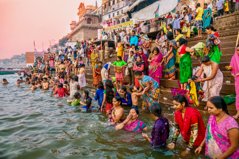 Índia - Varanasi - Rio Ganges