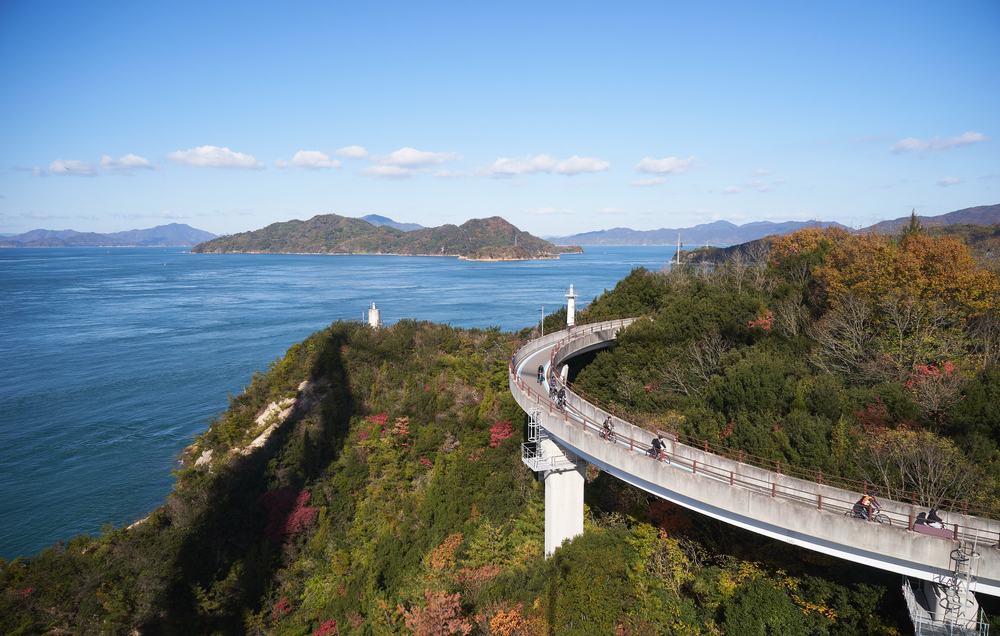 Rota Shimanami Kaido no Japão