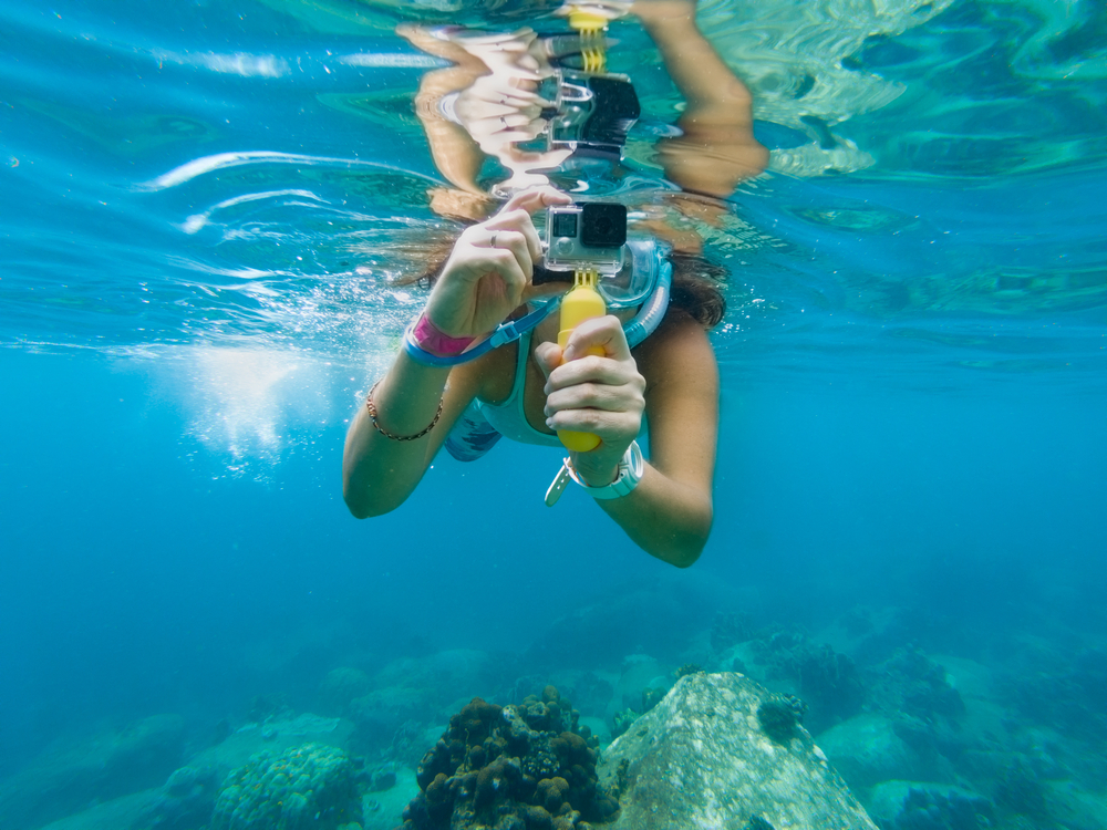 câmeras underwater GoPro