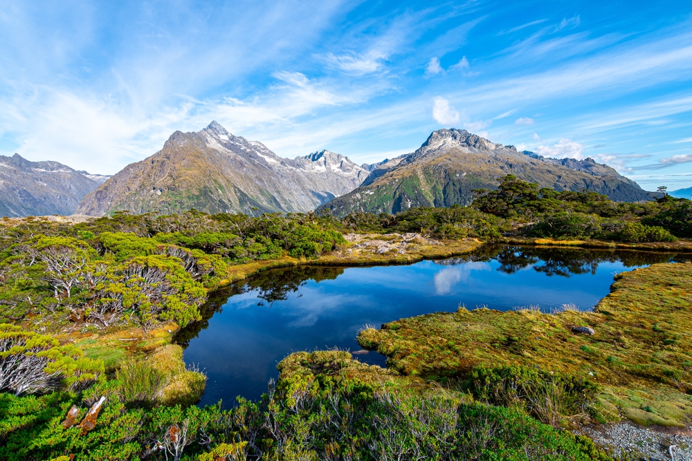Fiordland National Park na Nova Zelândia