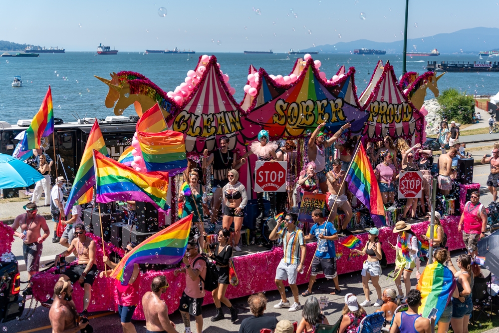 Parada do Orgulho LGBTQIA+ em Vancouver