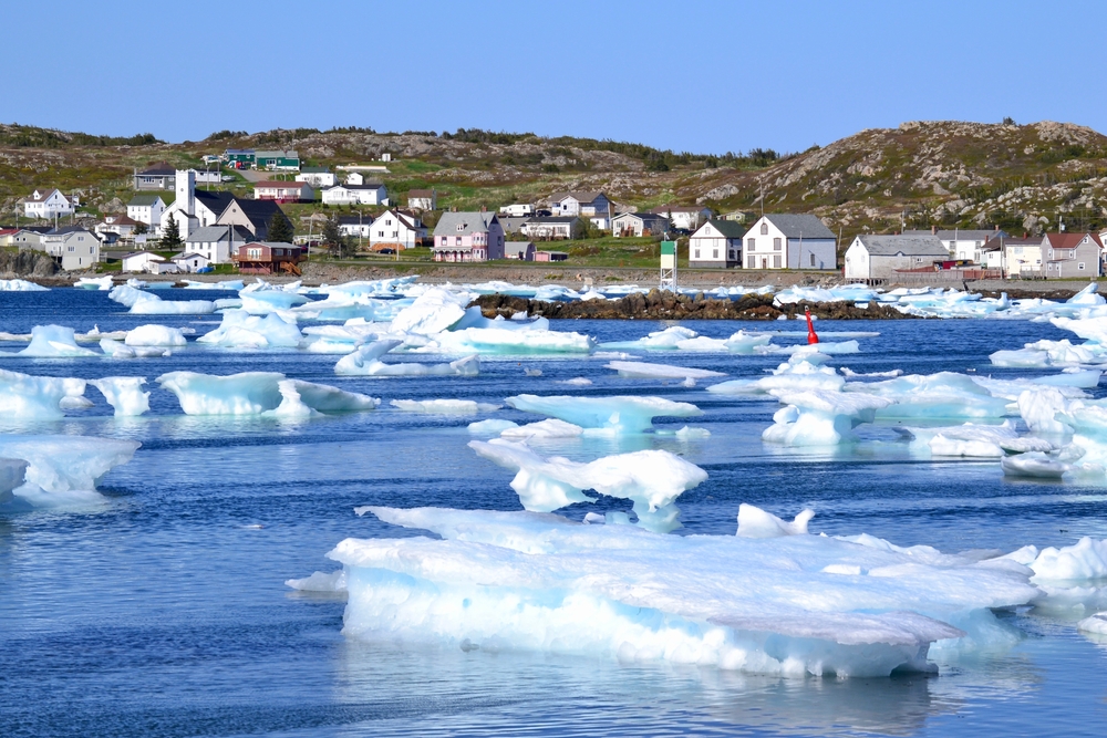 Twillingate Bay no Canadá