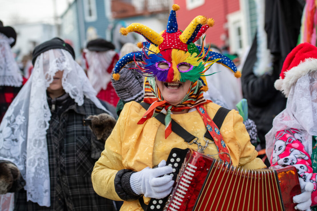 Festival Mummers em Newfoundland