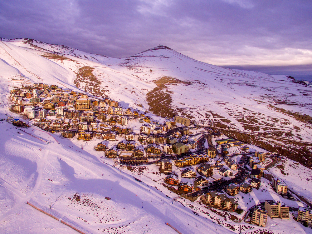 Neve na América do Sul: La Parva